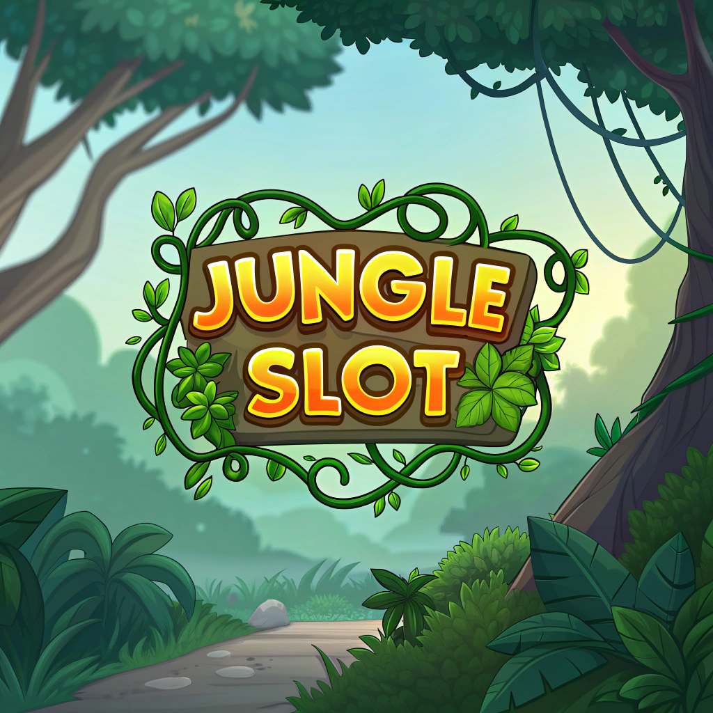Jungle slot game — lush tropical canopy with exotic wildlife symbols